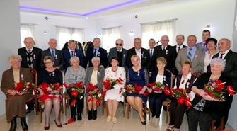 Złote, diamentowe i żelazne gody w Sławie