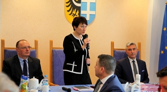 Samorządowcy spotkali się we Wschowie, mieście Geremka