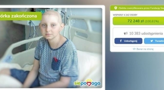 Dziękujemy za pomoc Weronice