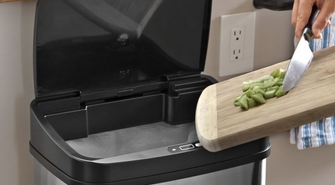 Rewolucyjne amerykańskie kosze na śmieci bezdotykowe od Nine Stars