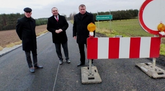 Dwa odcinki przebudowanych dróg już przejezdne