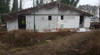 Domki bliźniacze na terenie SCKiW