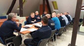 Dzielnicowi blisko mieszkańców. Odprawa Komendanta z dzielnicowymi