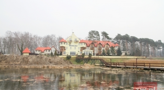 Prace przy budowie nowej plaży w Sławie idą pełną parą