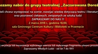 Nabór do grupy teatralnej