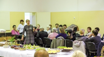 Przedświąteczne dekoracje i degustacja potraw w Wijewie