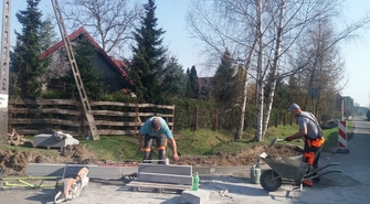 Druga część przebudowy drogi w Grochowicach 