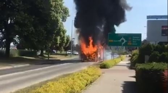 Reakcja kierowcy uchroniła pasażerów