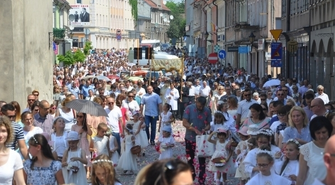 Procesja Bożego Ciała we Wschowie