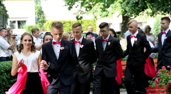 Była recytacja inwokacji, a potem taniec Poloneza