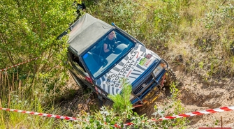 Im trudniej, tym lepiej. II Rajd Samochodów Terenowych 
