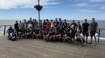 Szczypiorniści z Włoszakowic na obozie w Rewalu.