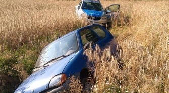 Pościg za kompletnie pijanym kierowcą