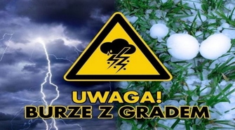 Uwaga! Burze z gradem