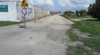 Powstaje nowa droga łącząca dwa osiedla 