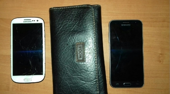 Znaleziono damski portfel i dwa telefony