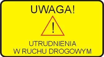 Utrudnienia na drodze w Starej Tuchorzy