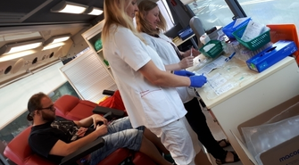 20 osób uczestniczyło w zbiórce krwi