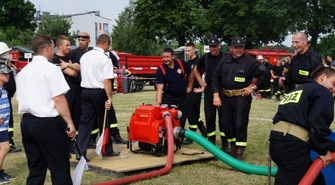 Strażackie zawody na wesoło