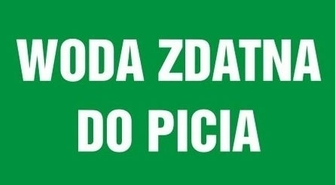 Woda jest już zdatna do picia