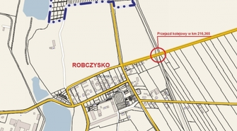 Nikt nie korzysta z przejazdu w Robczysku?