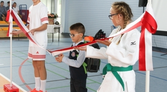 Otwarcie hali sportowej w Ciosańcu 