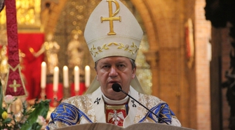 Spotkanie z Arcybiskupem  oraz Repatriantami przybyłymi do gminy Niechlów