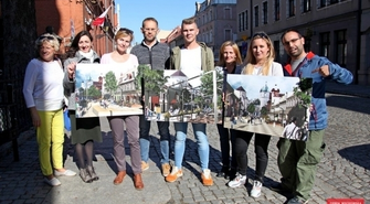 Antkowiak przedstawia nową ulicę Bohaterów Westerplatte. Ma to być ciąg pieszo-rowerowy i miejsce spotkań