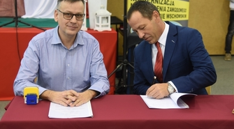 Umowy o współpracy I Zespołu Szkół z pracodawcami