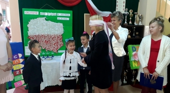 Pasowanie na ucznia w SP im. Józefa Wybickiego w Łysinach