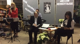 Wieczór Herbertowski w Bibliotece Miejskiej