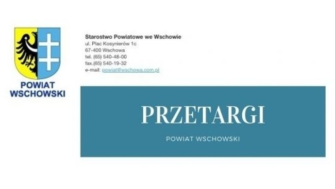 Przetargi w Starostwie Powiatowym we Wschowie