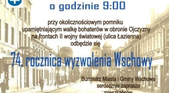 74 rocznica wyzwolenia Wschowy