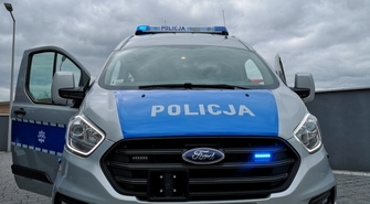 Uroczyste przekazanie radiowozów