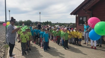 Pobiegli w "Kolorowej sztafecie"