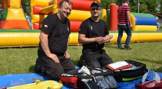 Najmłodsi świętowali nad jeziorem