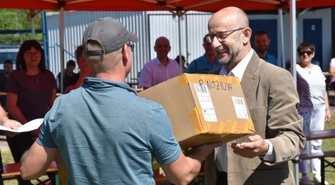 Turniej Piłki Podwórkowej w Łupicach