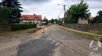 Remont drogi w Ciosańcu