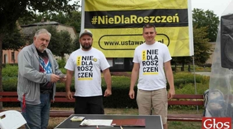 Pikieta przeciwko amerykańskiej ustawie 447