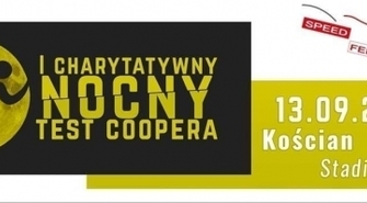 I Charytatywny Nocny Test Coopera w Kościanie (zapowiedź)