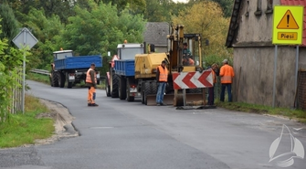 Ruszył remont drogi w Lubogoszczy.