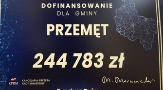 Gmina dostała dofinansowanie na remont i budowę chodnika w Siekówku