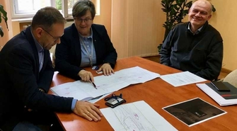 Spotkanie burmistrz z przedstawicielem PKP