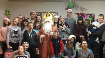 - wizyta licealistów z Zana