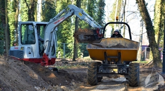 w Parku Miejskim w Sławie