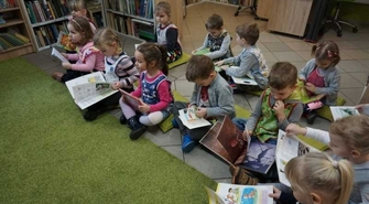 - wizyta przedszkolaków w bibliotece