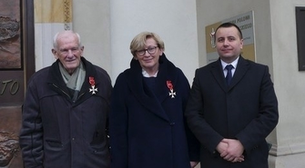 - obchody 76 rocznicy zbrodni w Hucie Pieniackiej