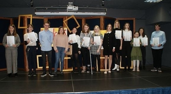 w konkursie literackim