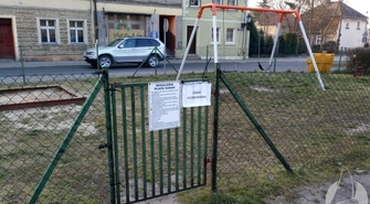 Place zabaw w Gminie Sława zamknięte