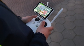 Powietrzne patrole Straży Miejskiej w Lesznie 